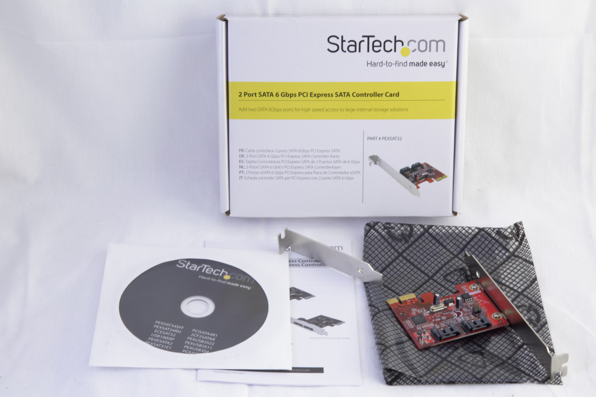 Startech PEXSAT32 PCIe SATA-3 Adapter